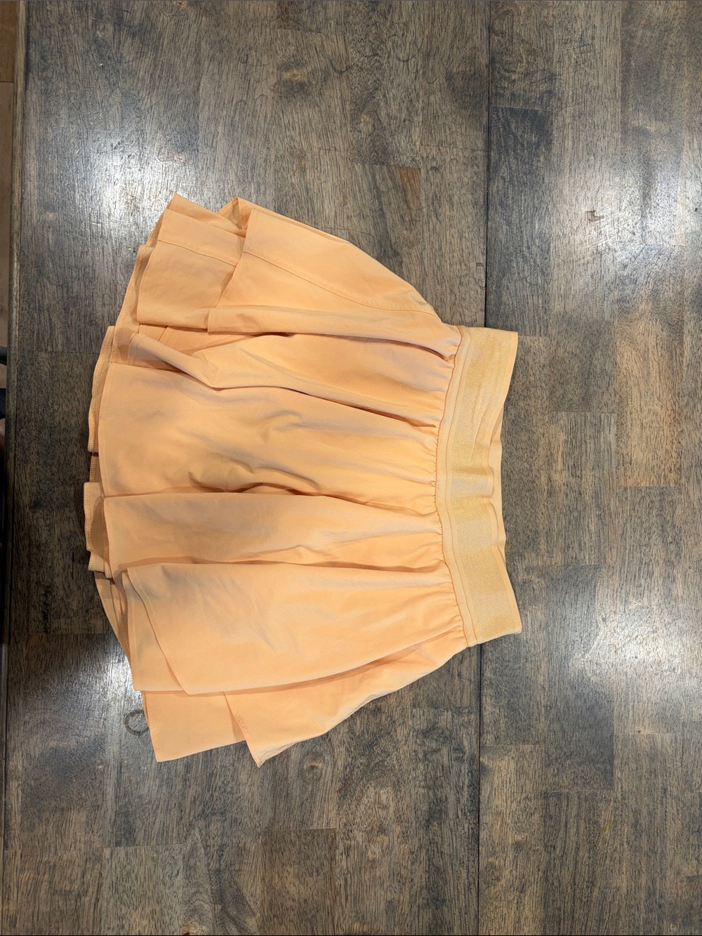 lululemon athletica Peach Pleated Skater Skirt